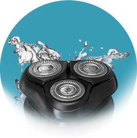 Holiaci strojček Remington R6000 R6 Style Series Aqua Rotary Shaver čierny/modrý

 obrázok produktu 8 z 16