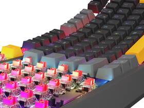 Klávesnica Genesis THOR 230, TKL, RGB, Outemu Red, US layout, čierno-šedá 

 obrázok produktu 9 z 10