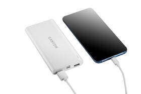 Powerbank Canyon PB-10006W, 10000 mAh, Micro USB/USB-C biely

 obrázok produktu 3 z 6