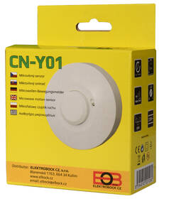 Detektor pohybu Elektrobock CN-Y01, mikrovlnné čidlo biely

 obrázok produktu 4 z 4