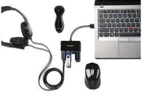USB Hub KENSINGTON USB 2.0/4x USB 2.0 čierny

 obrázok produktu 2 z 2