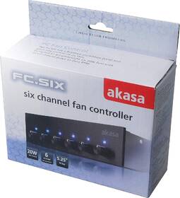 Ovládací panel AKASA FC.SIX do 5,25" 6xfan čierny

 obrázok produktu 4 z 4