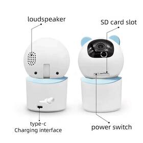 IP kamera IMMAX BABY, Wi-Fi, Tuya modrá

 obrázok produktu 3 z 9