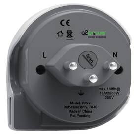 Cestovný adaptér Q2 Power WORLD - SWITZ. 

 obrázok produktu 1 z 2