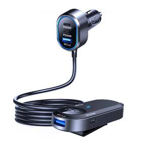 Adaptér do auta 3mk Double Car Charger 135W čierny

 obrázok produktu 1 z 9