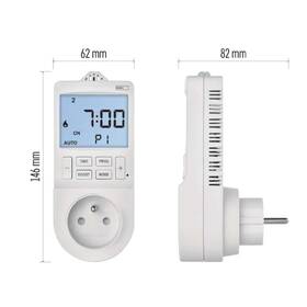 Termostat EMOS GoSmart 2v1 s Wi-Fi biely

 obrázok produktu 8 z 13