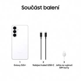 Mobilný telefón Samsung Galaxy S26+ 5G 12 GB / 256 GB biely

 obrázok produktu 13 z 27