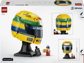 Stavebnica LEGO® Editions 43024 Prilba Ayrton Senna 

 obrázok produktu 6 z 9