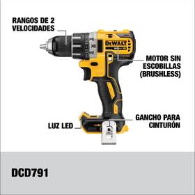 Vŕtací skrutkovač Dewalt DCD791D2-QW (s batériou) 

 obrázok produktu 3 z 6