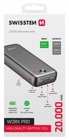 Powerbank Swissten Worx Pro 20000 mAh čierny

 obrázok produktu 2 z 2