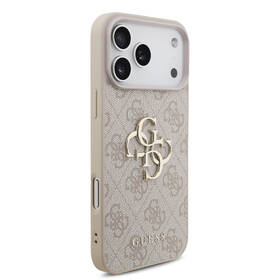 Kryt na mobil Guess PU 4G Metal Logo Strap na Apple iPhone 17 Pro Max ružový

 obrázok produktu 2 z 7