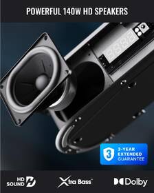 Soundbar Majority Bowfell Axis 2.1 čierny

 obrázok produktu 2 z 7
