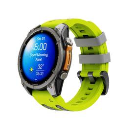 Remienok Cubenest Premium Silicone Garmin QuickFit Band 26mm sivý/žltý

 obrázok produktu 2 z 5