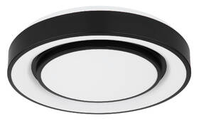 LED stropné svietidlo GLOBO Sully, 38 cm, LED, 24W, RGB čierne

 obrázok produktu 1 z 9