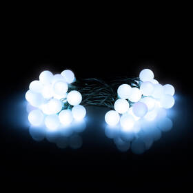 Vianočné osvetlenie RETLUX RXL 282, reťaz guličky maxi, 40 LED, 4m, studená biela 

 obrázok produktu 3 z 9
