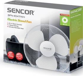 Ventilátor stojanový Sencor SFN 4047WH-EUE3 biely

 obrázok produktu 6 z 6
