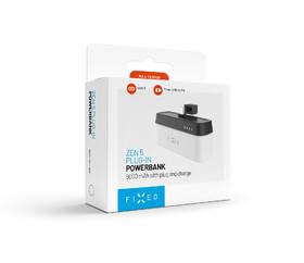 Powerbank FIXED Zen 5 Plug-in, PD 20W, 5 000 mAh čierny/biely

 obrázok produktu 10 z 10