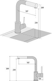 Batérie vodovodné Concept BDG4527BC 

 obrázok produktu 3 z 3