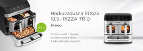 Fritéza teplovzdušná Concept FR9000 PIZZA TRIO 18,5 l čierna/nerez

 obrázok produktu 24 z 32
