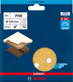 Brúsny papier Bosch Expert 2.608.900.803 (5 ks) 

 obrázok produktu 1 z 1