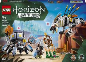 Stavebnica LEGO® Horizon Adventures™ 77037 Aloy a Varl vs. Shell-Walker a Sawtooth 

 obrázok produktu 5 z 9