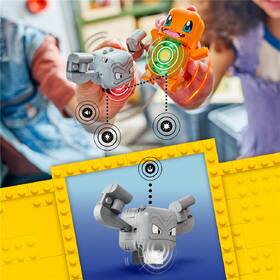 Stavebnica LEGO® Pokémon™ 72157 SMART Play™: Charmander a Geodude – jaskynný súboj 

 obrázok produktu 4 z 9