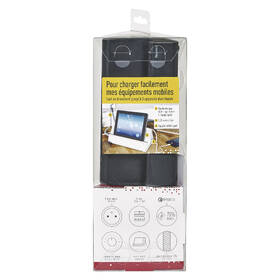 Kábel predlžovací Legrand 3x zásuvka, USB, 1,5m čierny/červený

 obrázok produktu 7 z 7