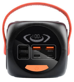Powerbank GoGEN 60000mAh, PB600001B, PD65W čierny/oranžový

 obrázok produktu 3 z 5