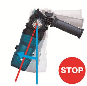 Kladivo Makita HR008GZ06 Li-ion XGT 40V (bez batérie) 

 obrázok produktu 5 z 9