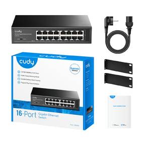 Switch Cudy GS1016 čierny

 obrázok produktu 3 z 6