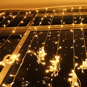Vianočné osvetlenie ColorWay vnútorné, 300 LED, 3× 3m, 220–240V AC, teplá biela 

 obrázok produktu 17 z 17
