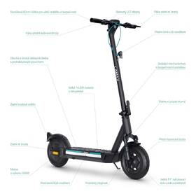 Elektrická kolobežka LAMAX eGlider SC40 čierna/tyrkysová

 obrázok produktu 8 z 10