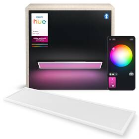 LED stropné svietidlo Philips Surimu Hue Panel, 60W, 120x30 cm, White and Color Ambiance biele

 obrázok produktu 1 z 6
