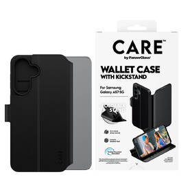 Puzdro na mobil flipové PanzerGlass CARE Wallet Kickstand na Samsung Galaxy A57 čierne

 obrázok produktu 3 z 6