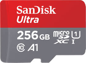 Pamäťová karta SANDISK 256GB (140R) A1 Class 10 UHS-I + SD adaptér 

 obrázok produktu 3 z 3