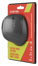 Myš Canyon MW-25 Ergonomic LED AA Dual mode čierna

 obrázok produktu 10 z 10