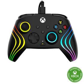 Gamepad Turtle Beach Afterglow Wave RGB - XBOX Series X/S, XBOX One, PC čierny

 obrázok produktu 1 z 9