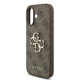 Kryt na mobil Guess PU 4G Metal Logo Strap na Apple iPhone 17 hnedý

 obrázok produktu 4 z 7