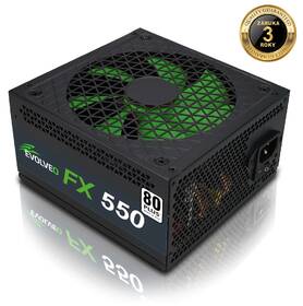 Zdroj Evolveo FX550 550W 80+ čierny

 obrázok produktu 1 z 6
