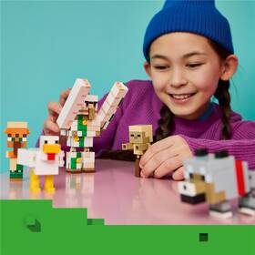 Stavebnica LEGO® Minecraft®  21592 Kuřecí žokej a útok v poušti 

 obrázok produktu 5 z 9