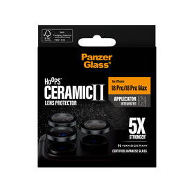 Tvrdené sklo PanzerGlass Hoops Ceramic na Apple iPhone 18 Pro/Pro Max černé čierne

 obrázok produktu 4 z 4