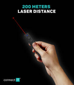 Prezentér Connect IT LaserPoint2050 čierny

 obrázok produktu 4 z 8