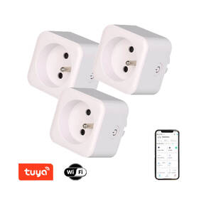 Inteligentná zásuvka IMMAX NEO LITE Smart v2 typ E 3 ks biela

 obrázok produktu 1 z 5