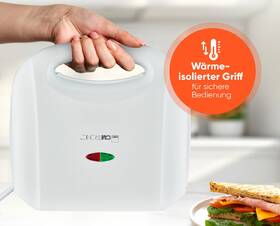 Sendvičovač Clatronic ST 3813 WH biely

 obrázok produktu 6 z 6