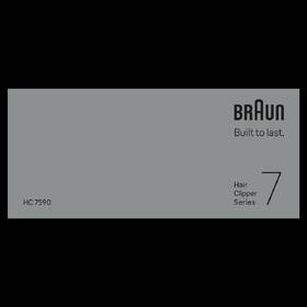 Zastrihávač vlasov Braun HC7590 čierny/sivý

 obrázok produktu 14 z 15