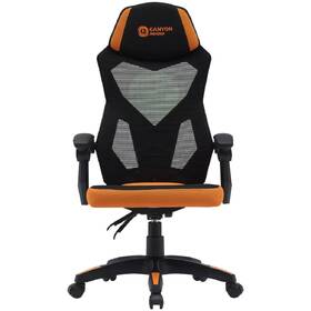 Herná stolička Canyon Wave Mesh čierna/oranžová

 obrázok produktu 1 z 11