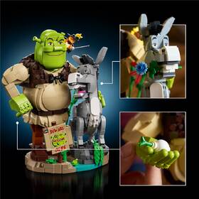 Stavebnica LEGO® Shrek 72423 Shrek, Oslík a Kocour v botách 

 obrázok produktu 7 z 9