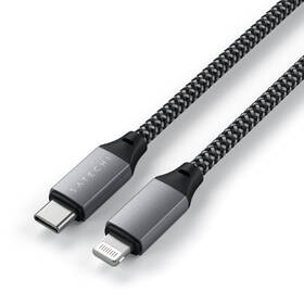 Kábel Satechi USB-C/Lightning 25cm sivý

 obrázok produktu 1 z 3