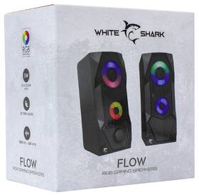 Reproduktory White Shark FLOW 2.0 RGB čierne

 obrázok produktu 4 z 4
