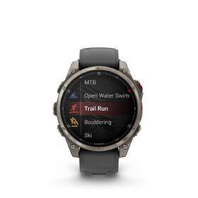 Inteligentné hodinky Garmin fenix 8 Pro 47 mm AMOLED Sapphire - Titanium / Graphite Silicone Band 

 obrázok produktu 2 z 14